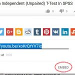 Embed YouTube video PowerPoint Share option