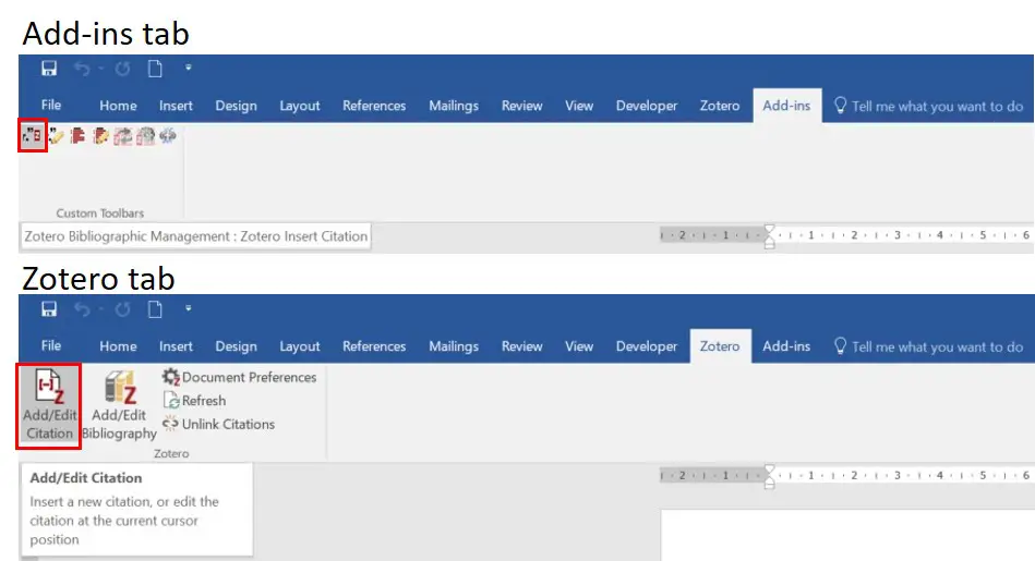 add zotero to word for mac 2016