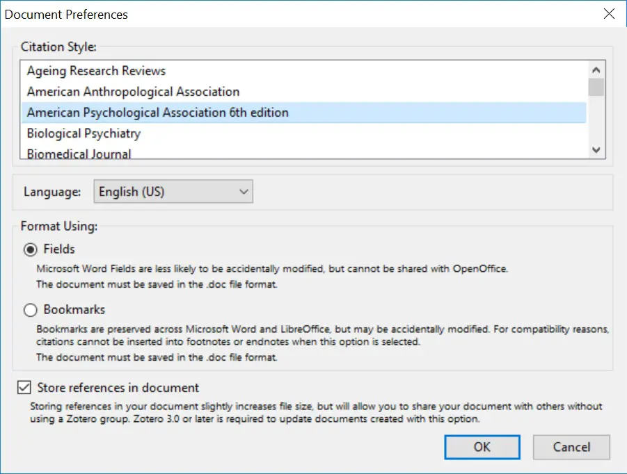 how to add a reference in word with zotero