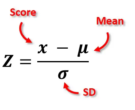 t score formula