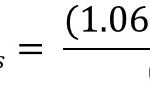 Cohen’s ds formula example