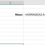 How-to-calculate-mean-in-Excel