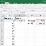 Calculate-Z-score-in-Excel